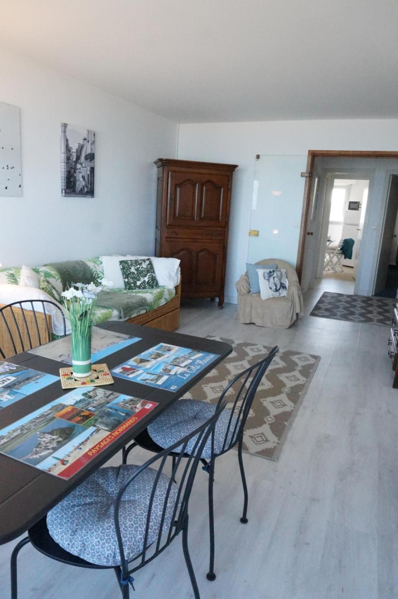 Belle Vie Vue Dominante Mer Et Plage - Appartement 2 A 4 Personnes Кабур Екстериор снимка